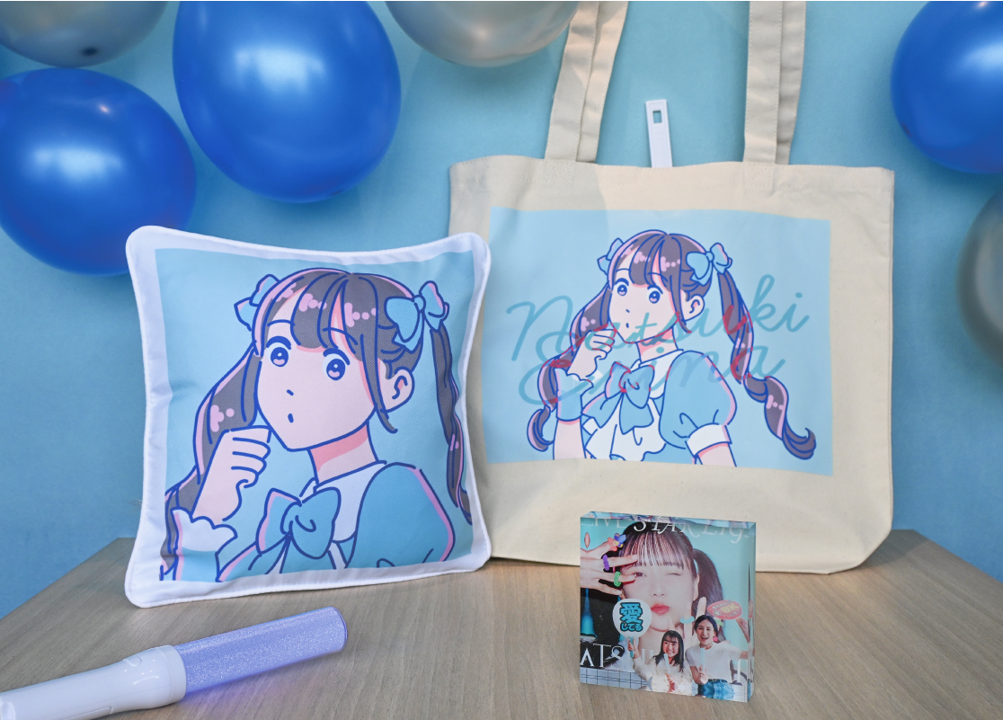 推し活：好きなキャラクターや推しアイドルの写真をTシャツやアクリルグッズにプリント