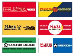 フェイスタオル チームデザイン