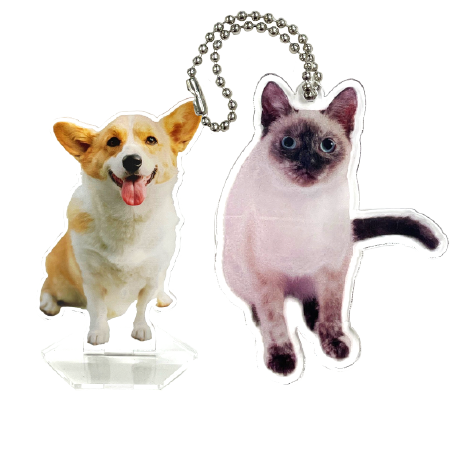 アクリルスタンド・アクリルキーホルダー