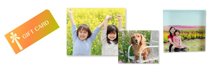 笑顔のフォトコンテスト賞品