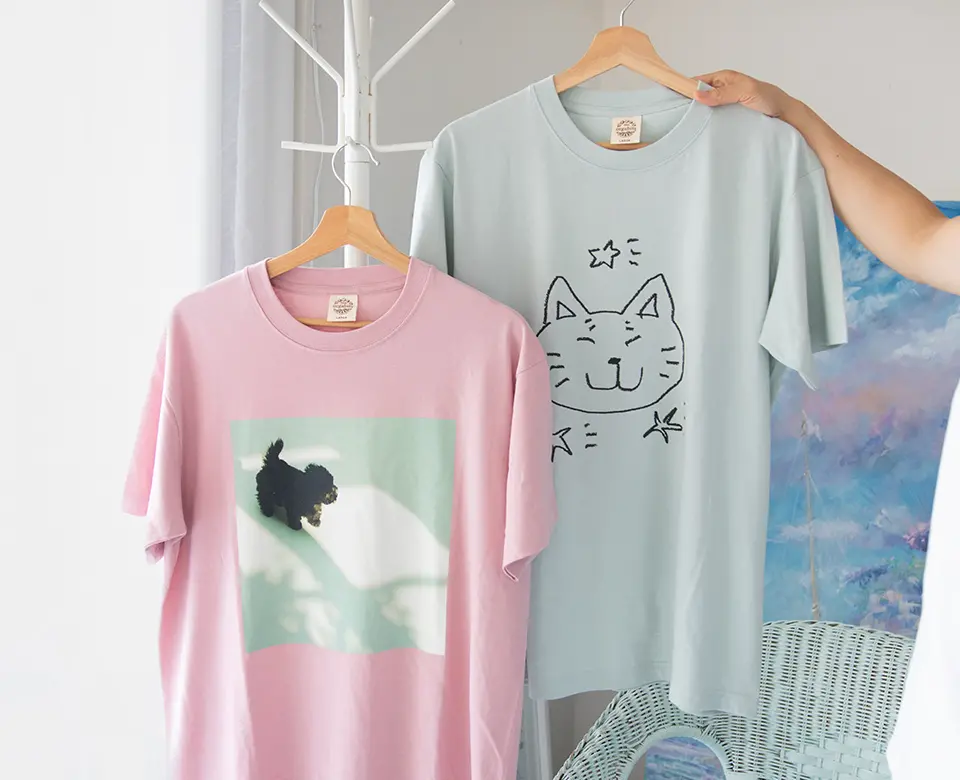 オーガニックコットンTシャツ